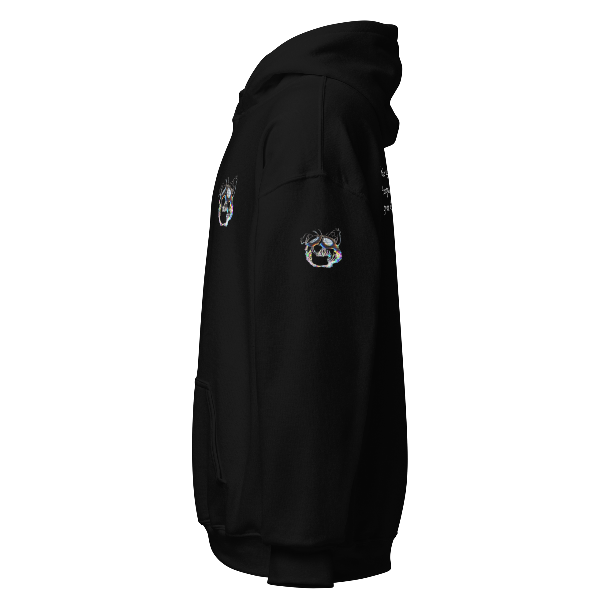 SLEEVE PRINT HOODIE